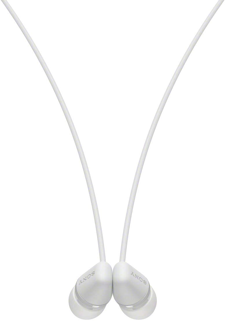 SONY WI-C200 Wireless Bluetooth Headphones - White [Accessories]