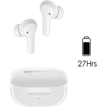 Boompods BASSLINE COMPACT - True Wireless, White [Accessories]
