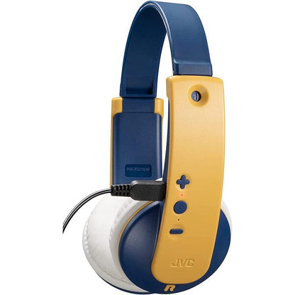JVC HA-KD10W Wireless Tinyphones for Kids - Yellow/Blue [Accessories]