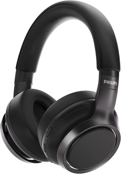 PHILIPS AUDIO OVER EAR WIRELESS HEADPHONES (BLACK) [ACCESSORIES]