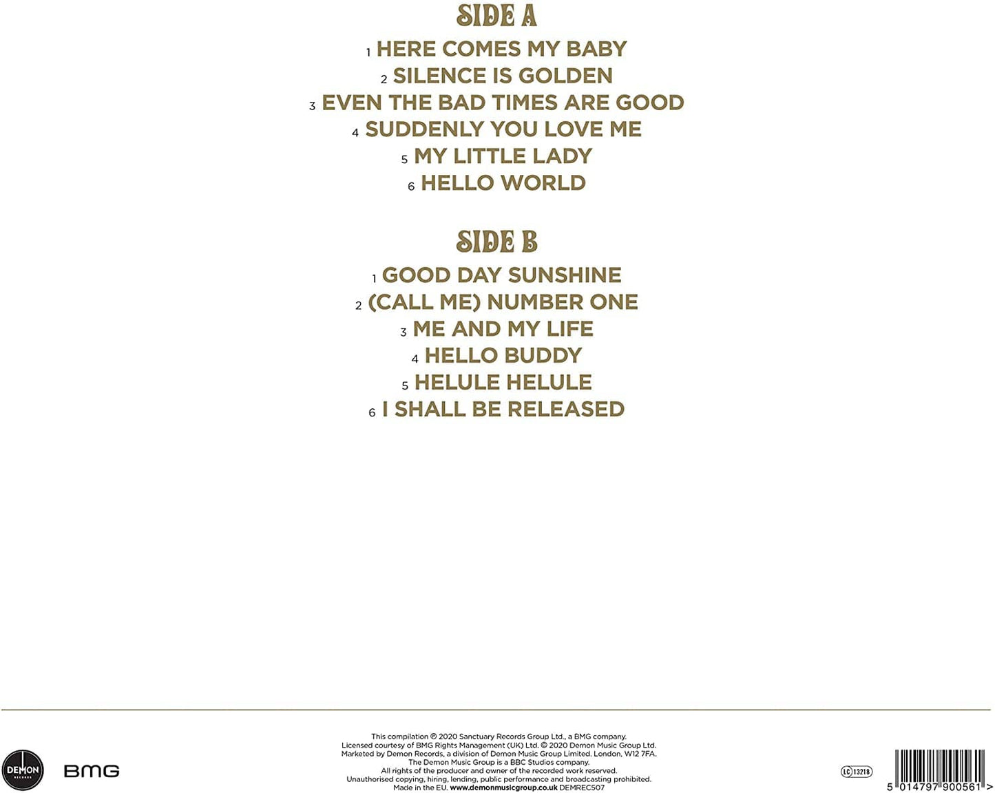 GOLD - THE TREMELOES [VINYL]