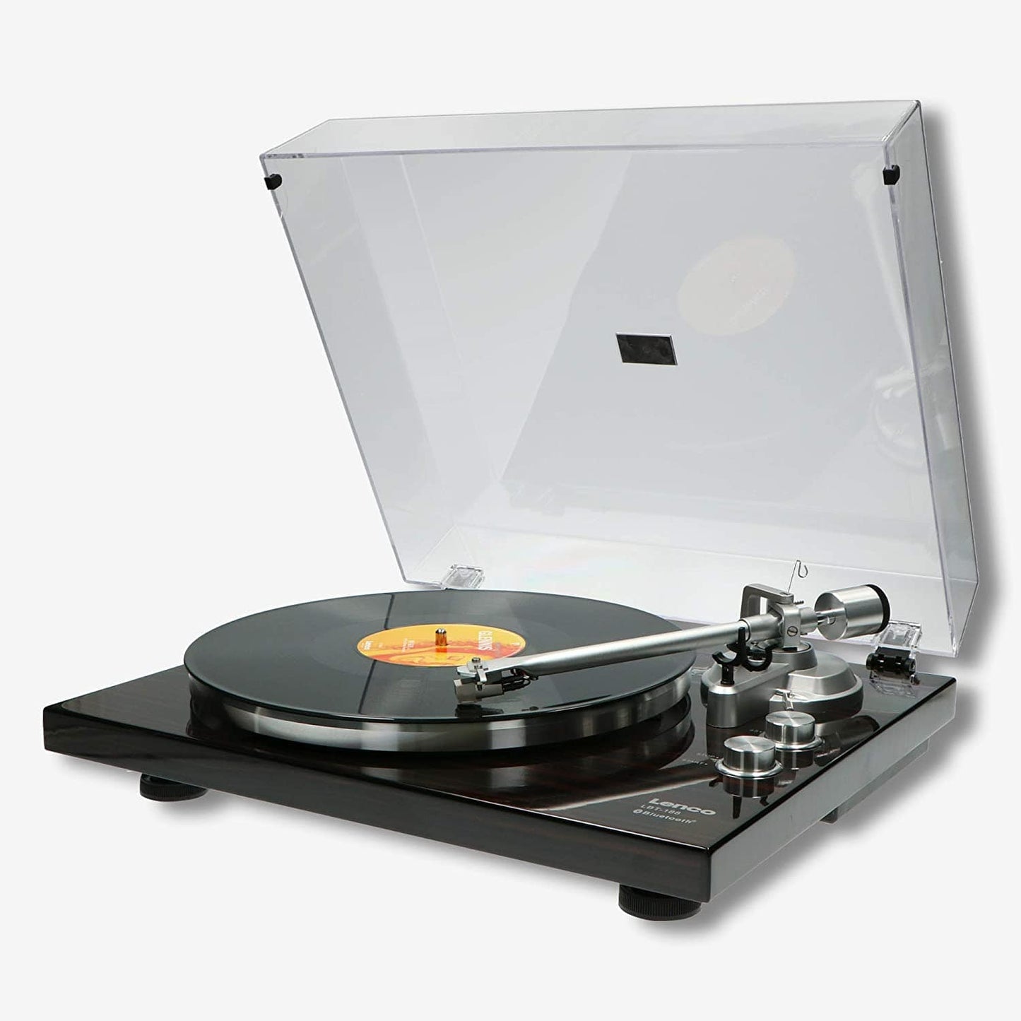 Lenco LBT-188 - Bluetooth Turntable (Walnut) [Tech & Turntables]