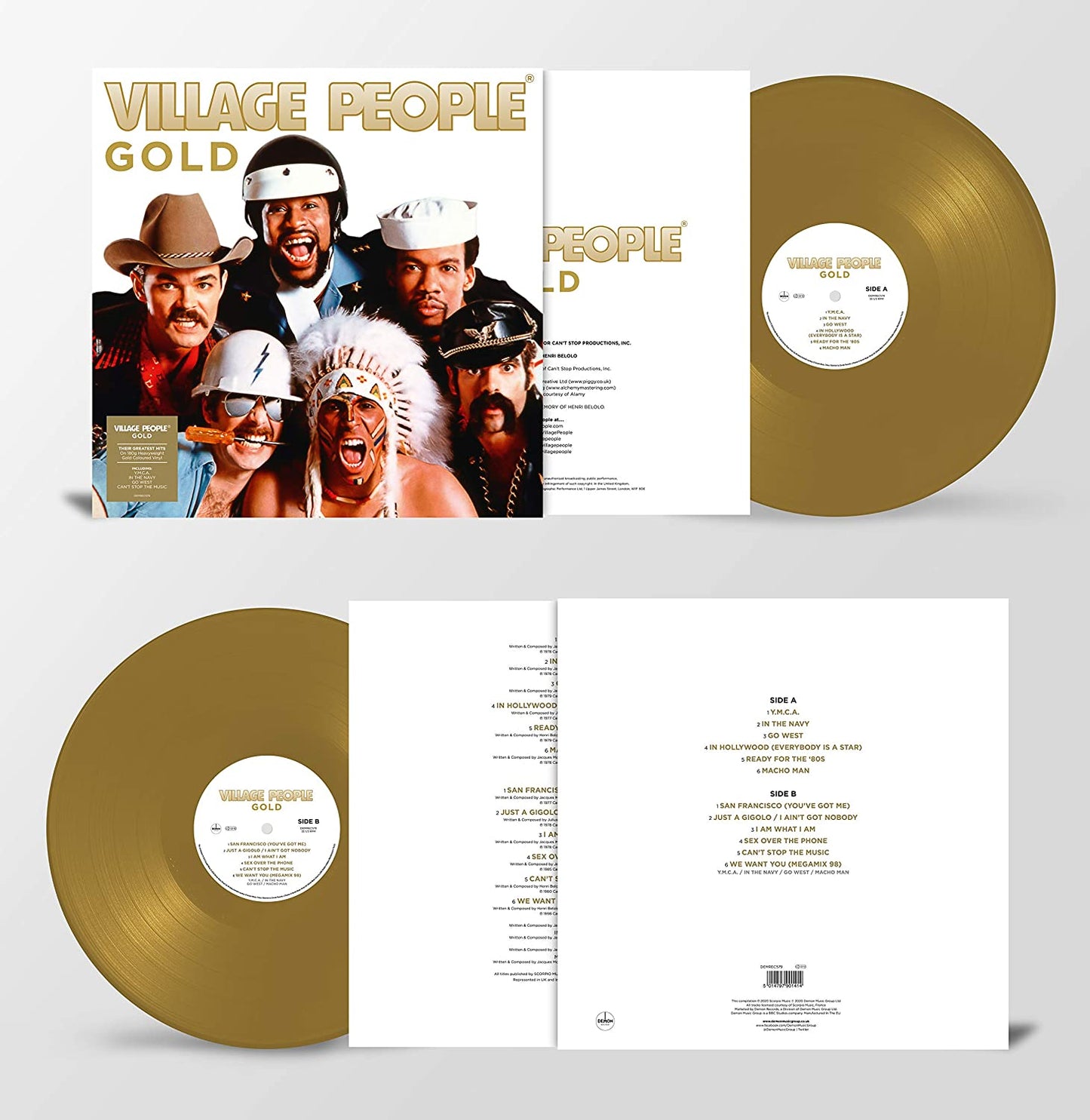 GOLD - VILLAGE PEOPLE [Vinyl]