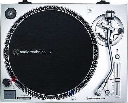 Audio-Technica AT-LP120XUSB Direct Drive Turntable (Silver) [Tech & Turntables]