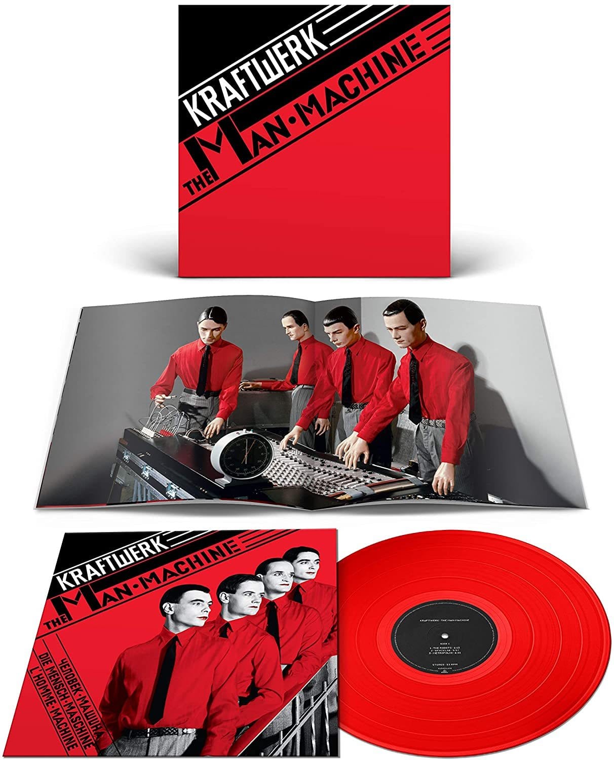 THE MAN-MACHINE - KRAFTWERK [VINYL]