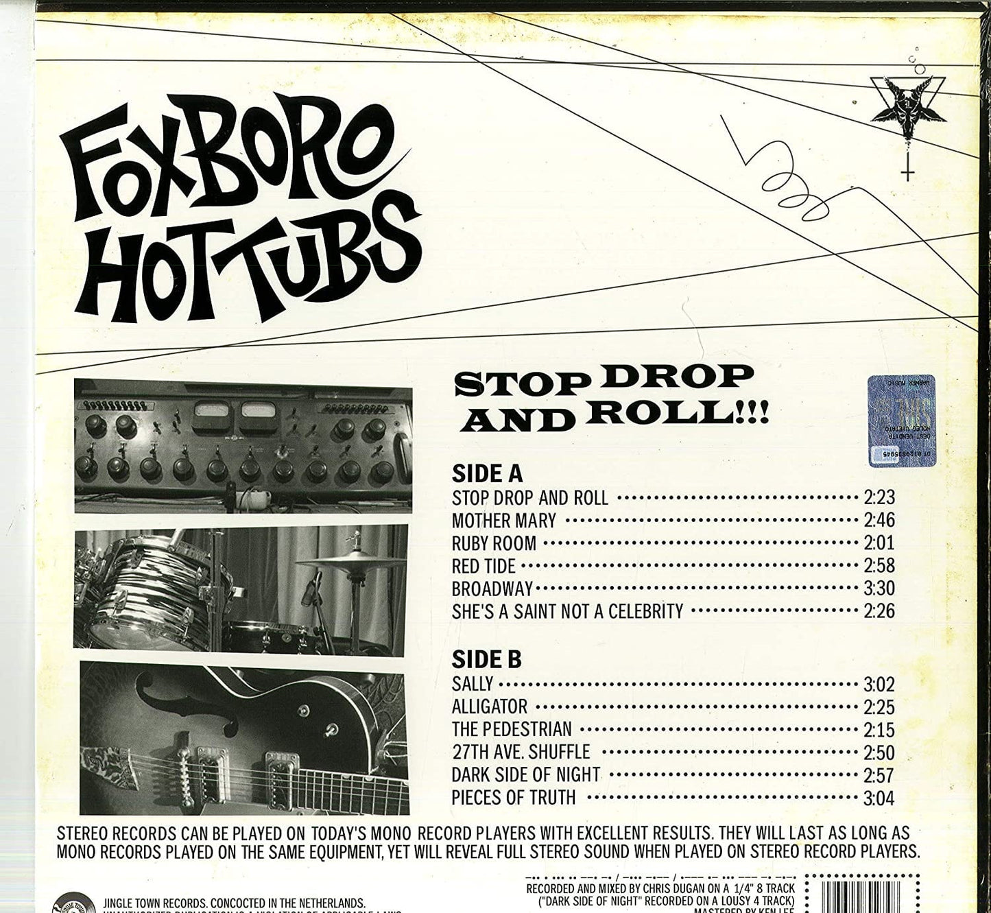 STOP, DROP AND ROLL - FOXBORO HOTTUBS