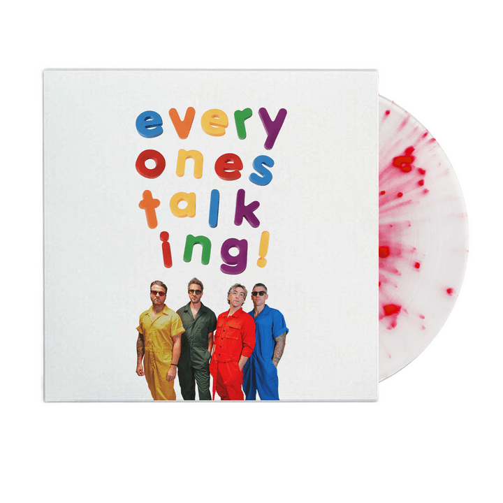 Everyone's Talking! (Red Splatter Edition) - All Time Low [Colour Vinyl]