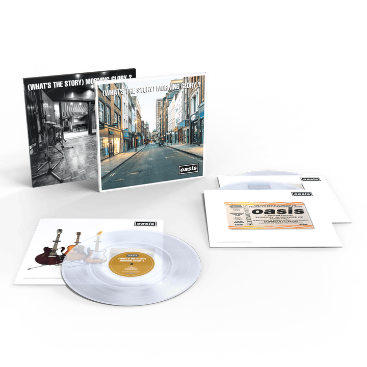 (What's The Story) Morning Glory? (30th Anniversary Deluxe Crystal Clear Edition) - Oasis [Colour Vinyl]
