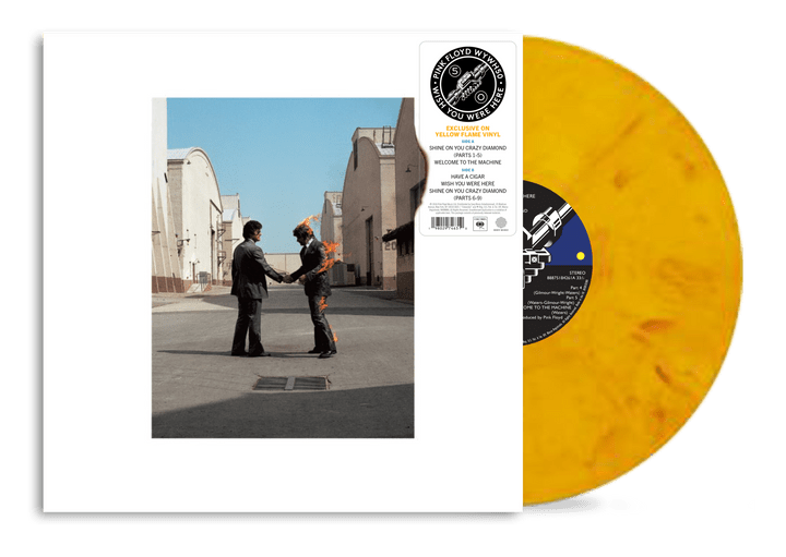 Wish You Were Here: 50th Anniversary (Yellow Flame Edition) - Pink Floyd [Colour Vinyl]