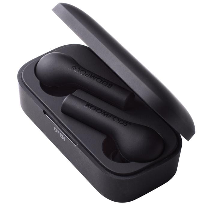 Boompods Bassline TWS Earbuds, Black [Accessories]