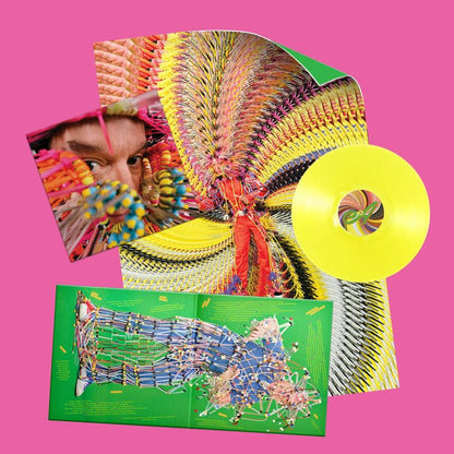 Who Is the Sky? (Lemon Yellow Edition + folded poster) - David Byrne [Colour Vinyl]